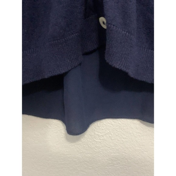 Matilda Jane Hello Lovely Secret Greeting Navy Button Front Cardigan Medium - Picture 6 of 8